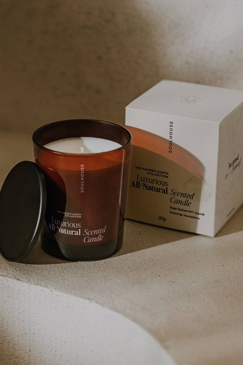 Luxurious All-Natural Scented Candle