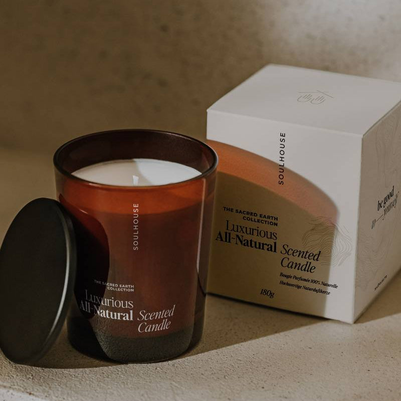 Luxurious All-Natural Scented Candle