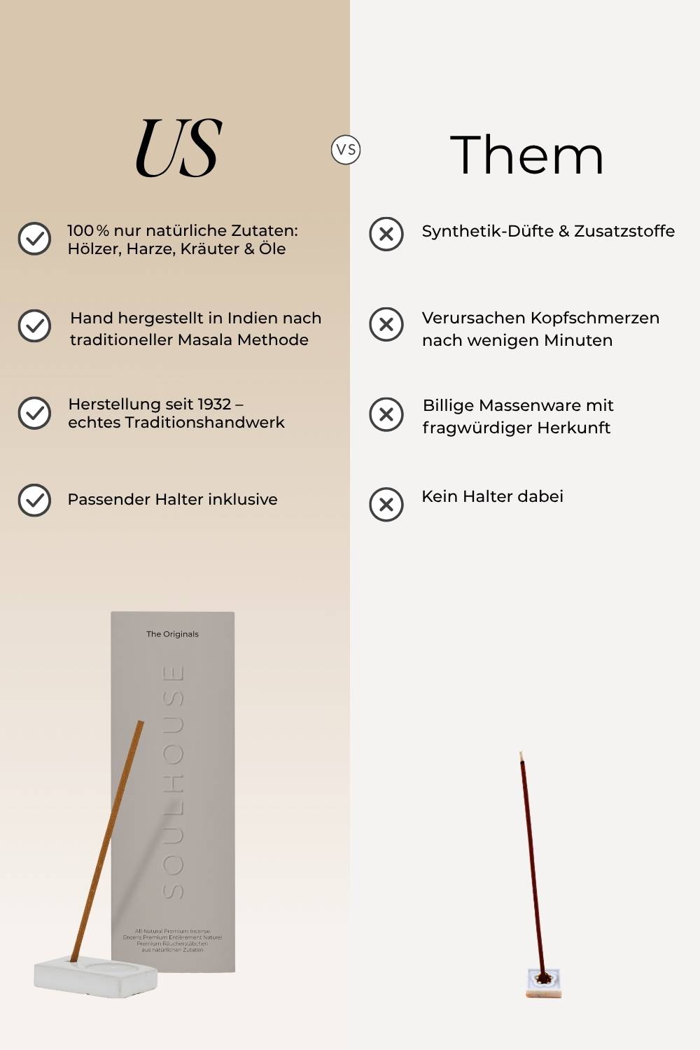 All-Natural Premium Incense Sticks