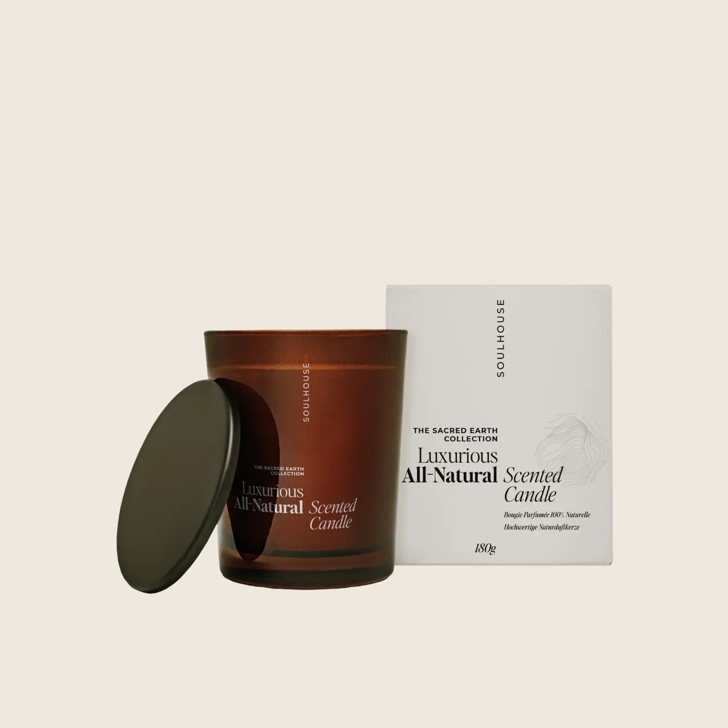 Luxurious All-Natural Scented Candle