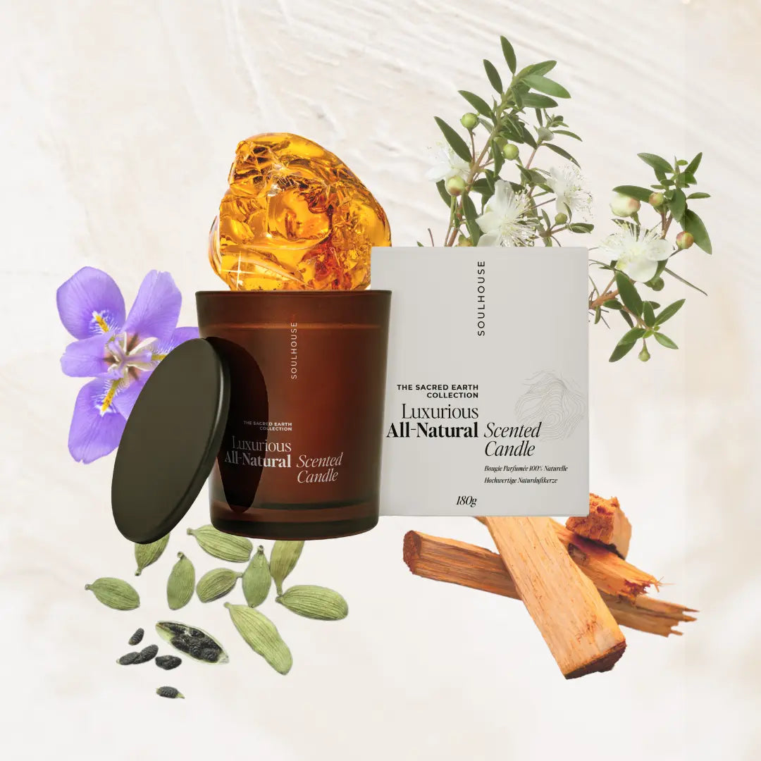 Luxurious All-Natural Scented Candle