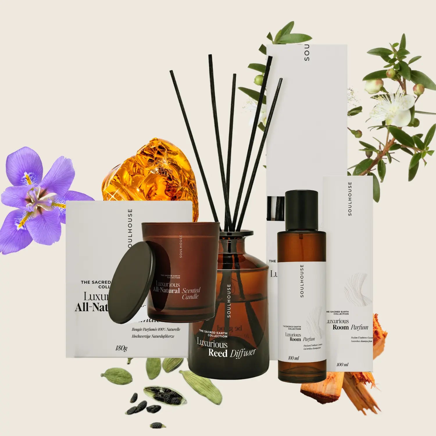 Sacred Earth Home Fragrance Set